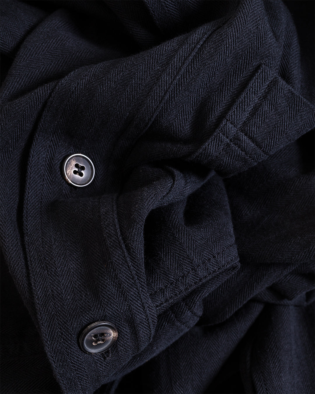 Luka Sturdy Overshirt Black
