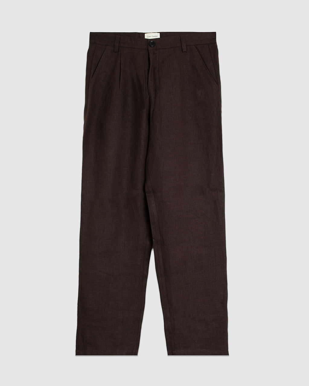Morton Pleated Trousers Coney Brown