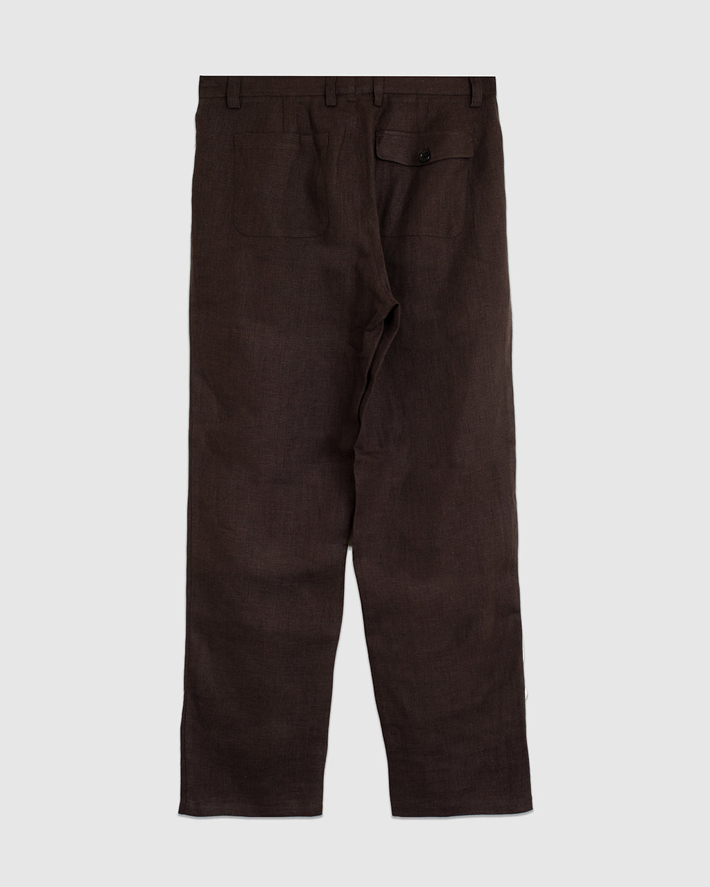 Morton Pleated Trousers Coney Brown