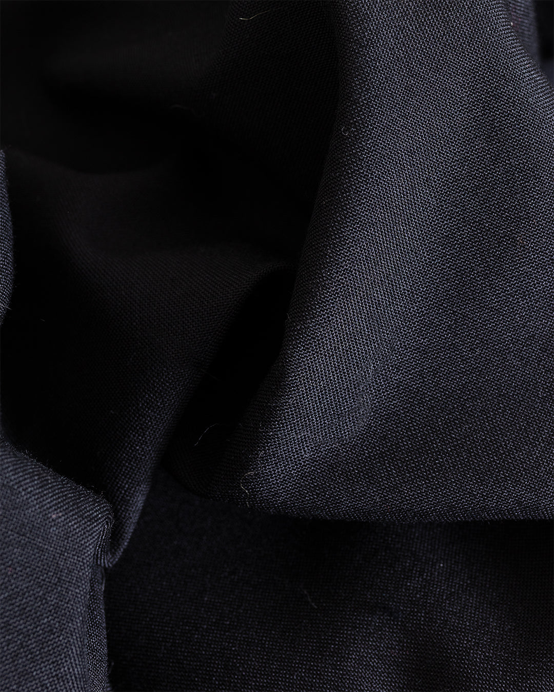 Military Chino Tropical Suiting Black