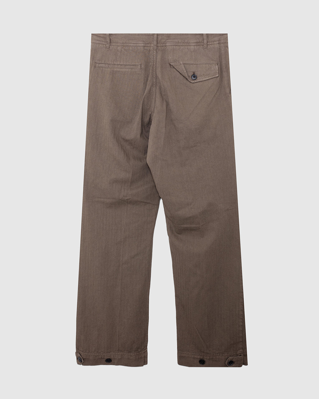Karlo Wide Cut Utility Trousers Sage
