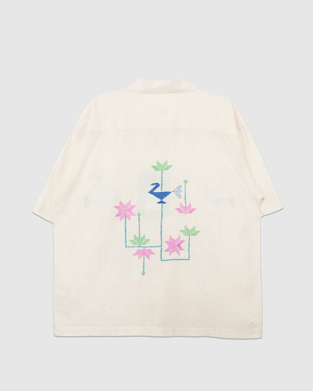 Craft Rohit Shirt Embroidery PHULSS2601 Natural Natural