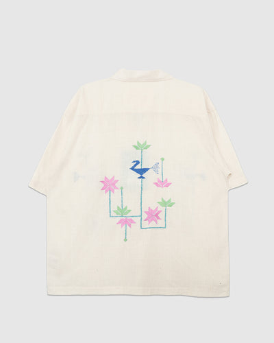 Craft Rohit Shirt Embroidery PHULSS2601 Natural Natural