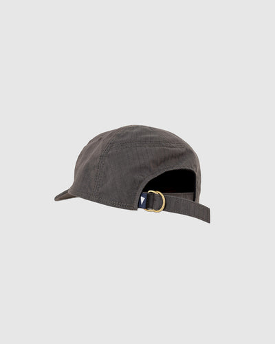 7 Panel Cap Charcoal