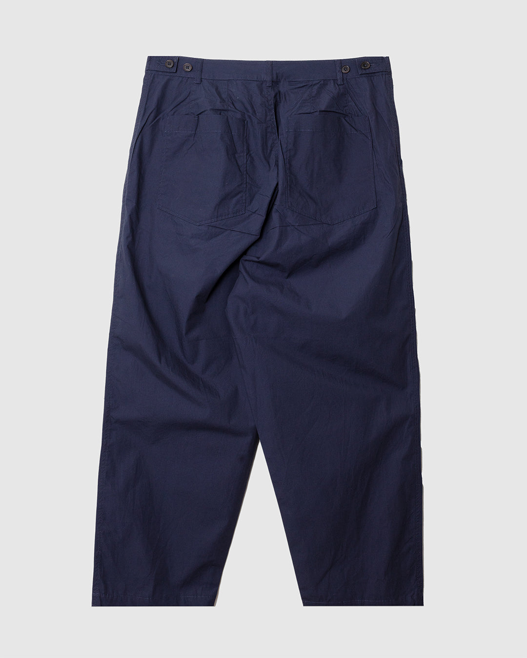 Dutch Pant Peached Poplin Navy