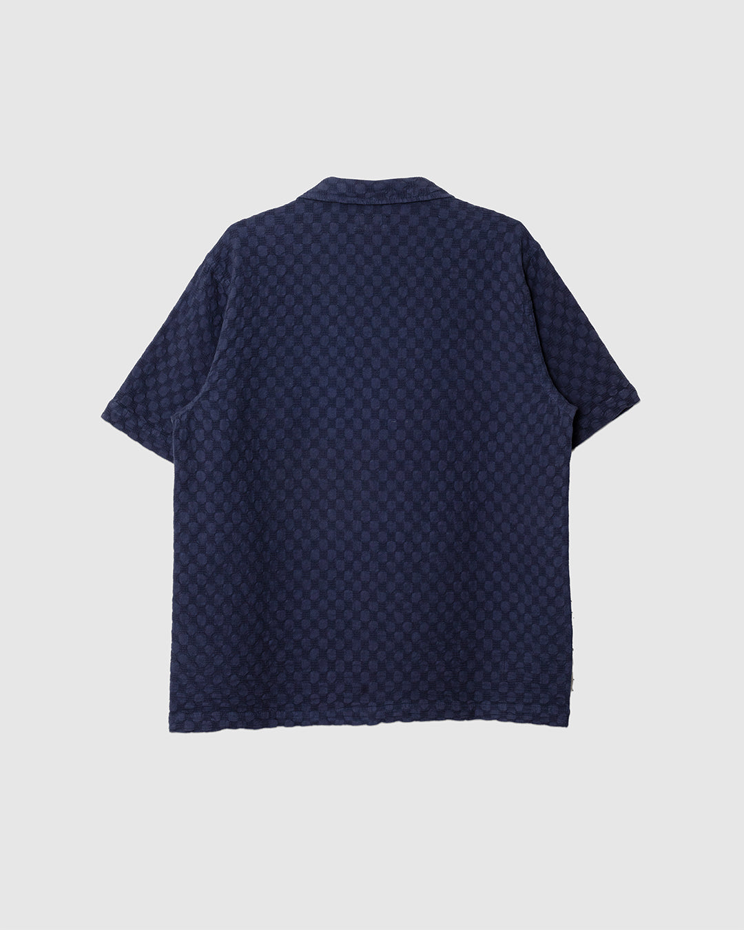 Road Shirt Dot Waffle Navy