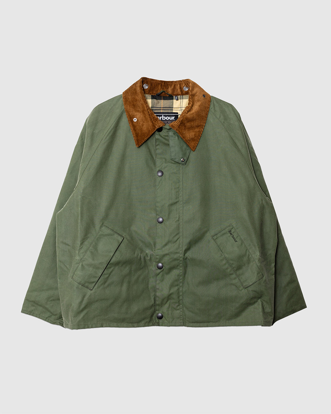 OS Transport Wax Jacket Light Moss Light Moss