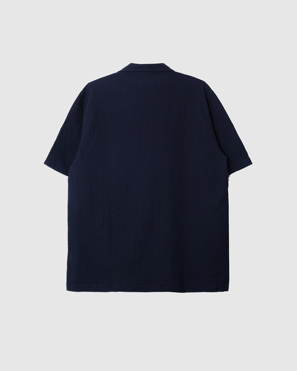 Road Shirt Seersucker Navy