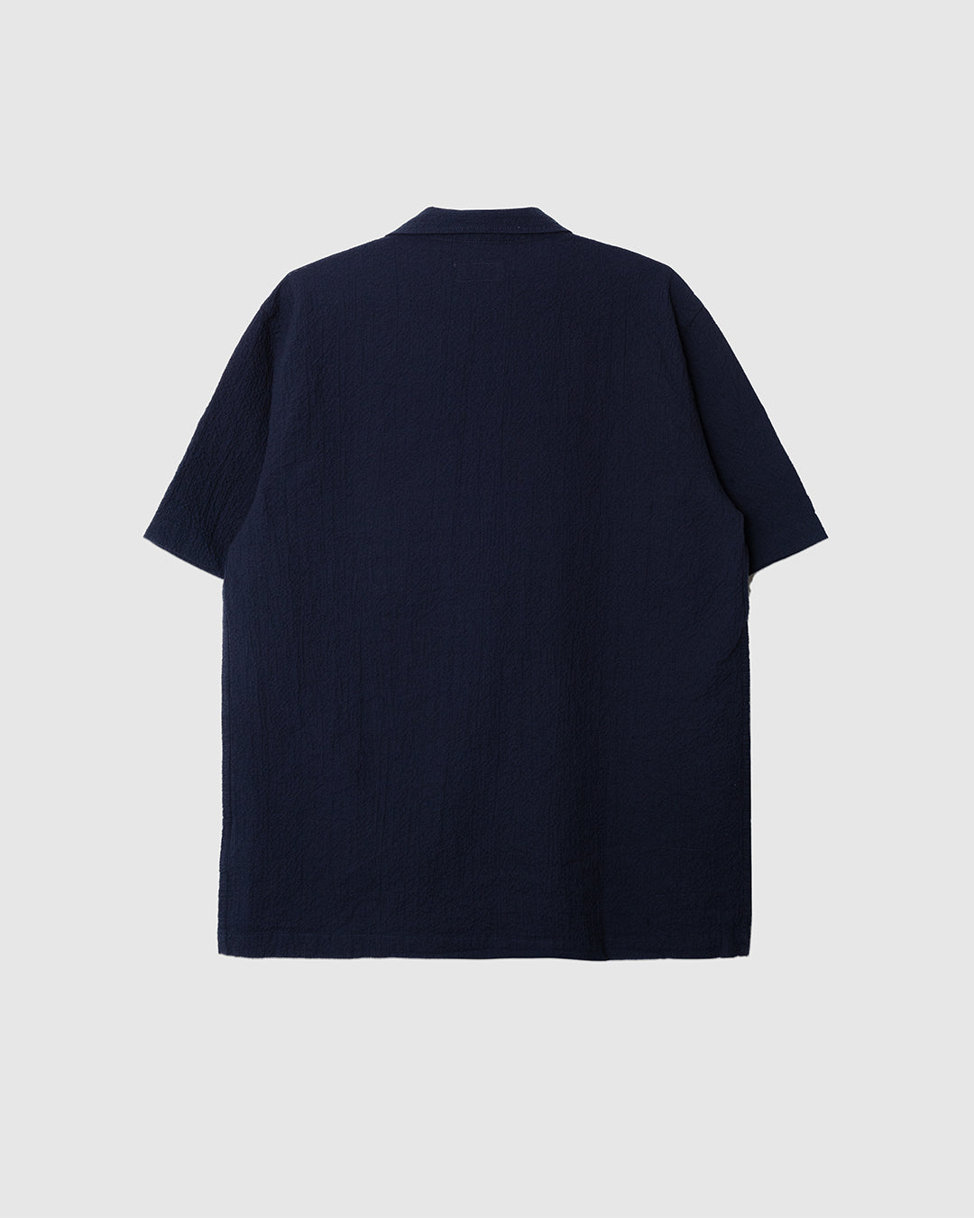 Road Shirt Seersucker Navy