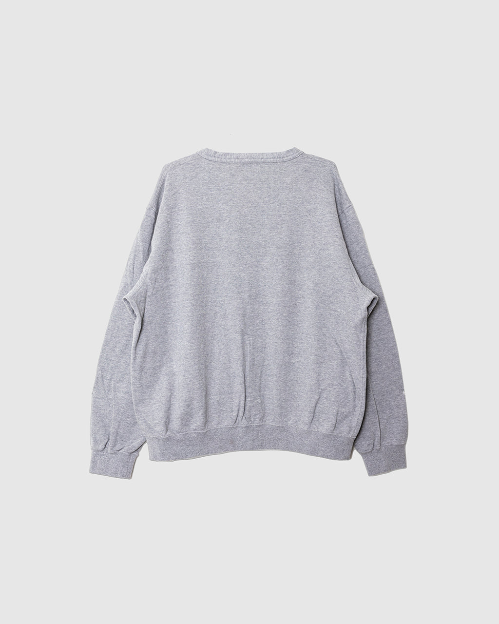 Light Weight French Terry Sweat Shirt Cardigan Heather Grey