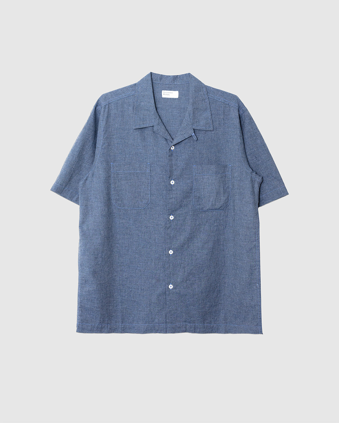Sal Road Shirt Fine Organic Cotton Indigo