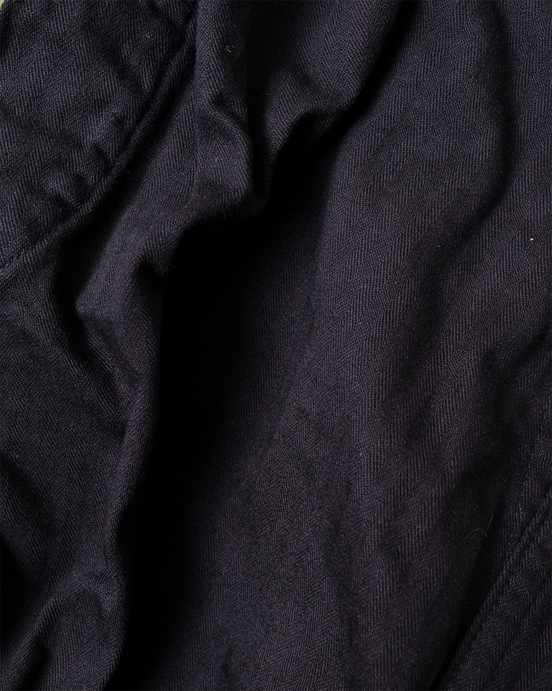 Wide Fit French Work Pants Black