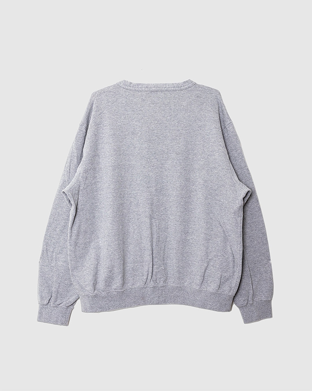 Light Weight French Terry Sweat Shirt Cardigan Heather Grey