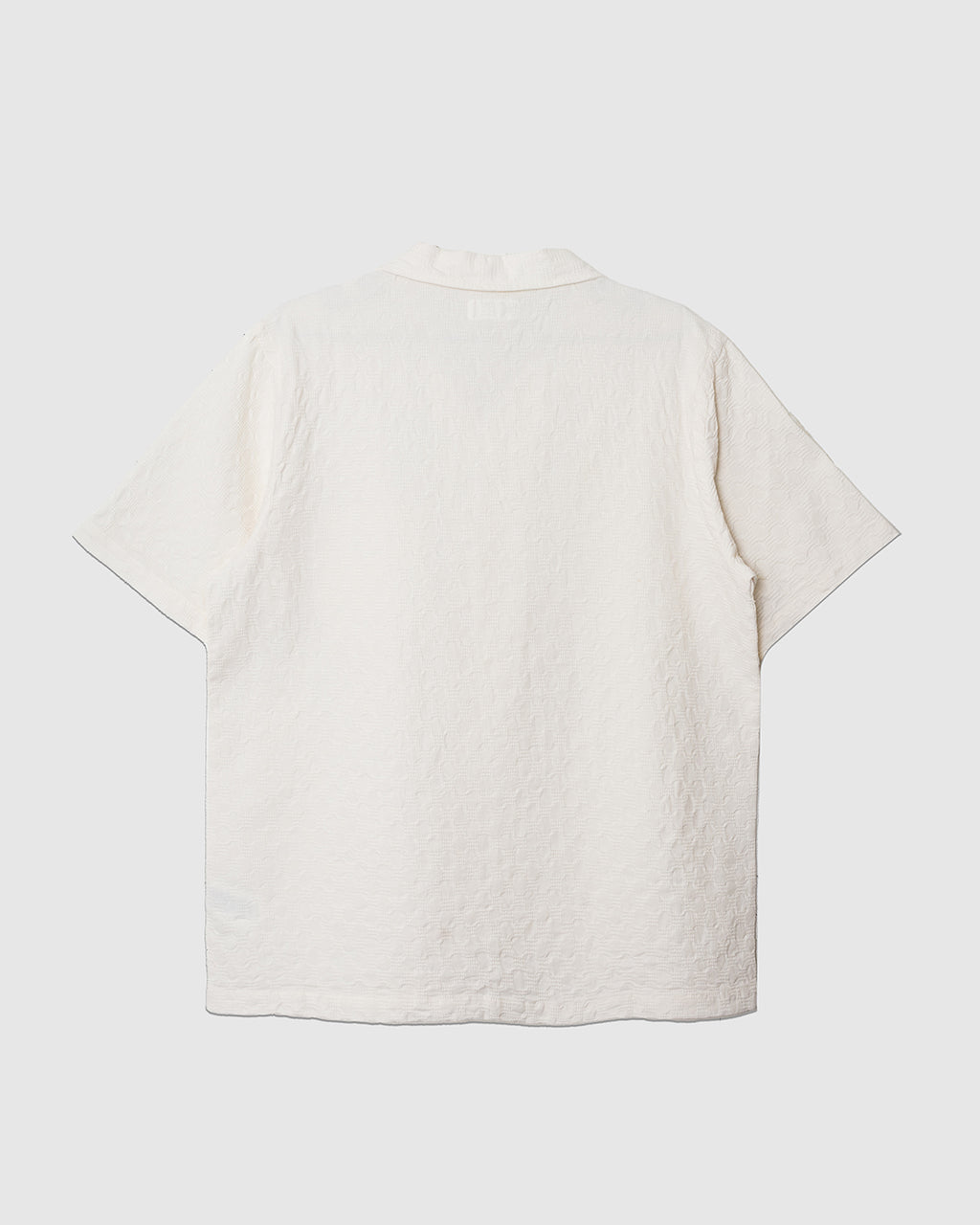 Road Shirt Dot Waffle Ecru