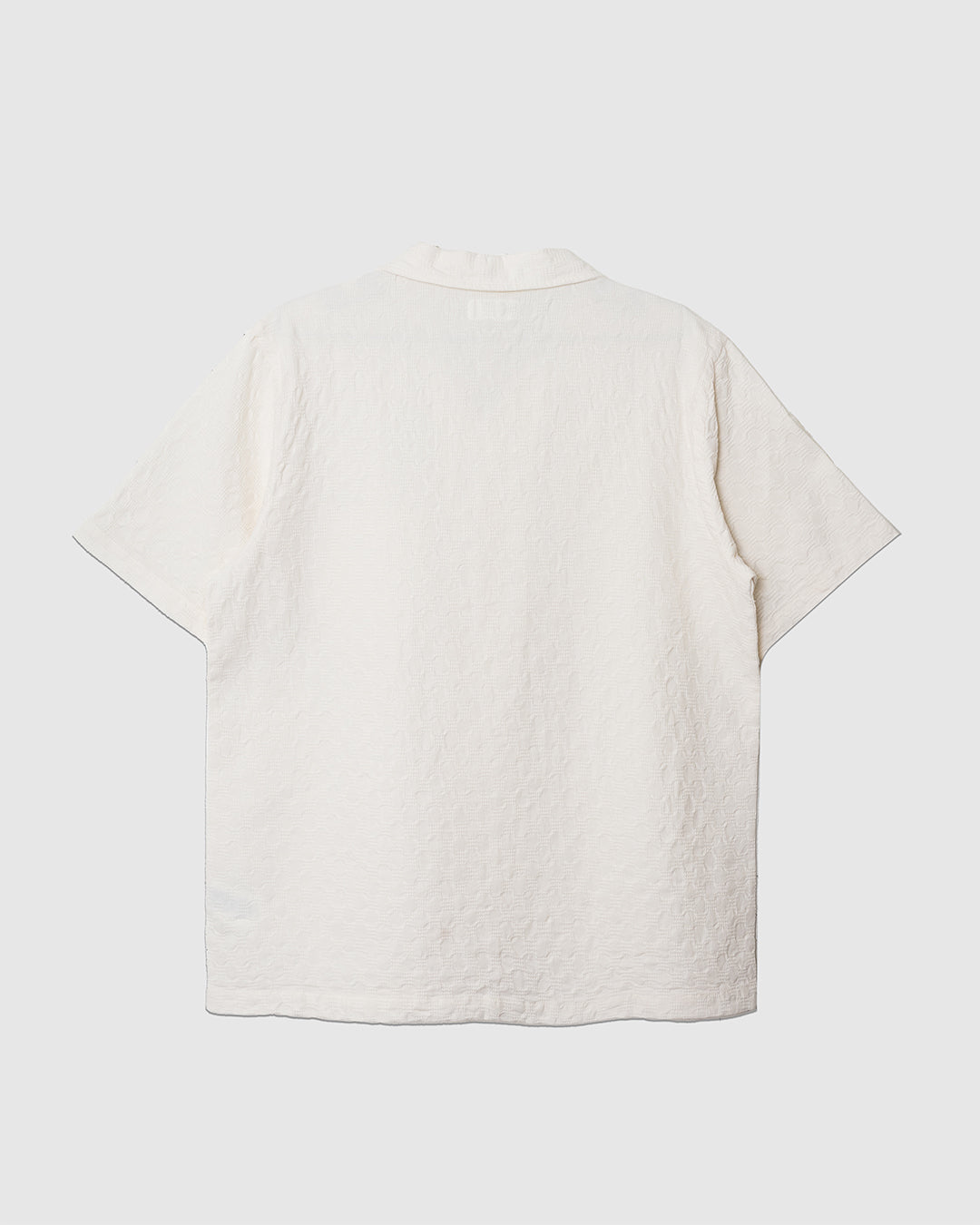 Road Shirt Dot Waffle Ecru