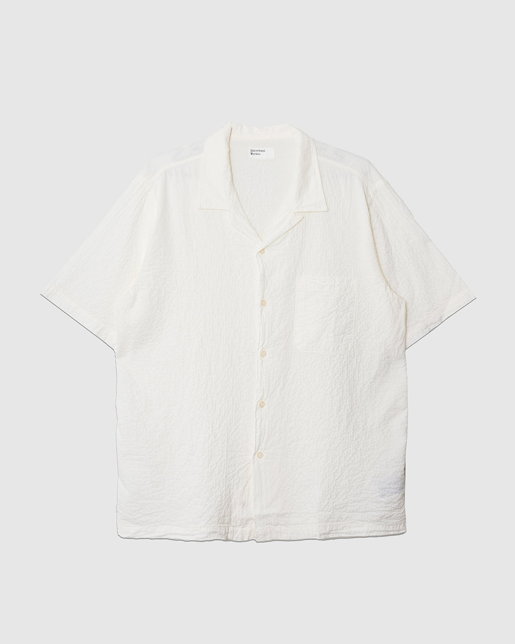 Road Shirt Arten Seersucker Ecru