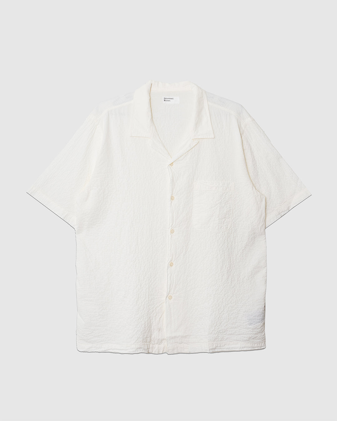 Road Shirt Arten Seersucker Ecru