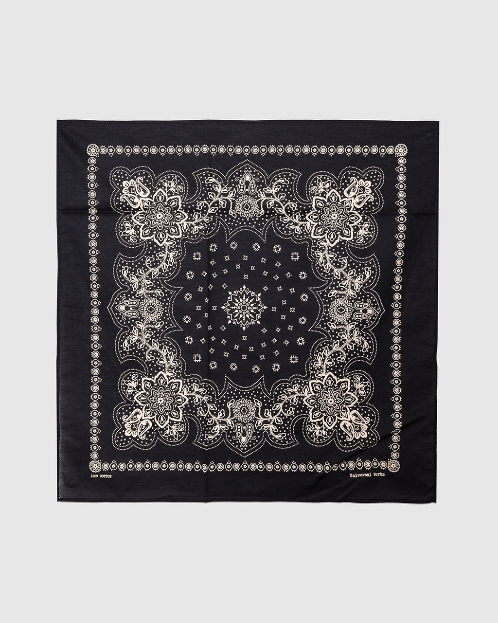 Classic Bandana Neckerchief Black
