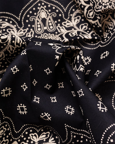 Classic Bandana Neckerchief Black