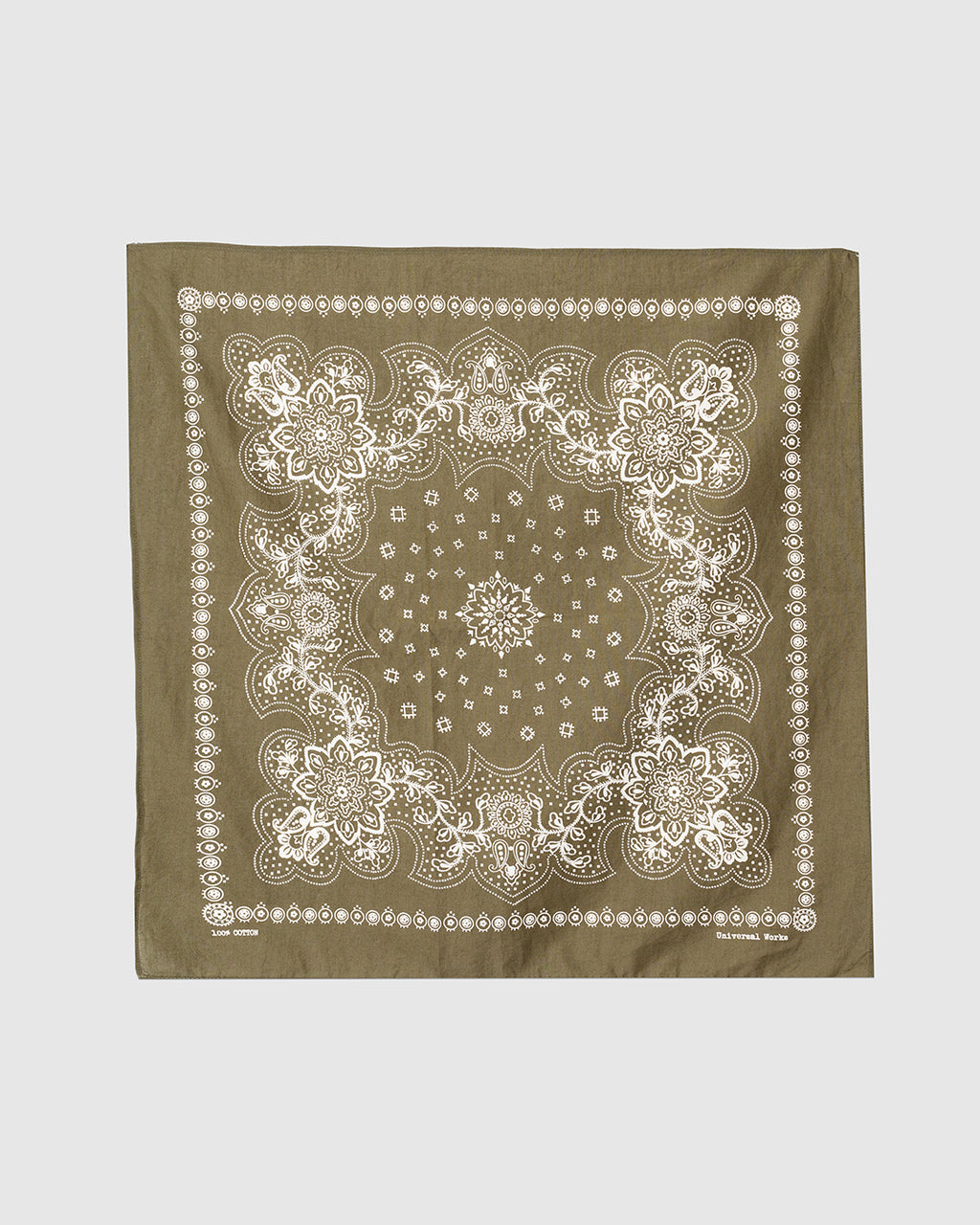 Classic Bandana Neckerchief Olive