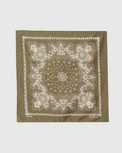 Classic Bandana Neckerchief Olive