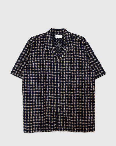 Road Shirt Rhodes 8 Cotton Navy/Sand