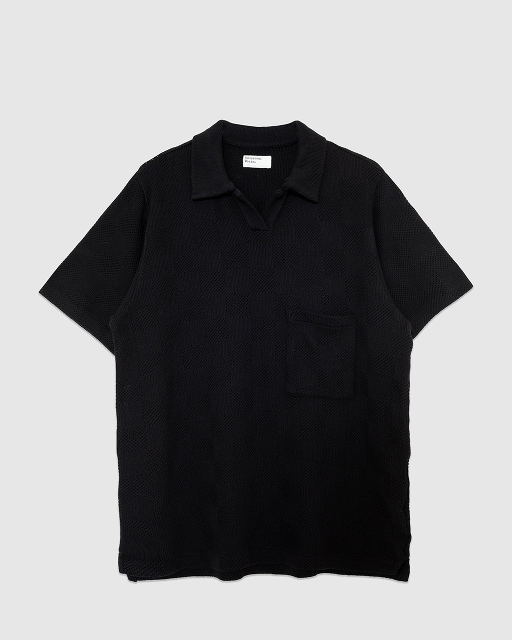 Vacation Polo Fantasy Checkerboard Black