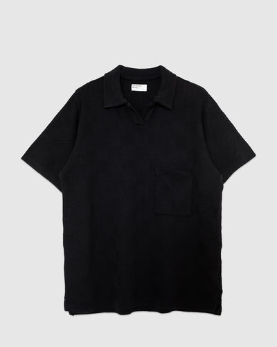 Vacation Polo Fantasy Checkerboard Black