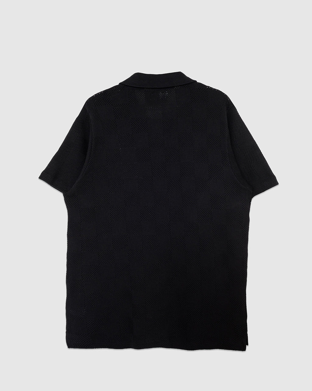 Vacation Polo Fantasy Checkerboard Black