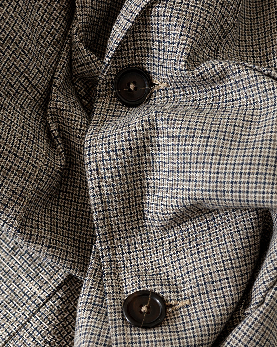 Two Button Jacket Lucas Cotton Mix Multi