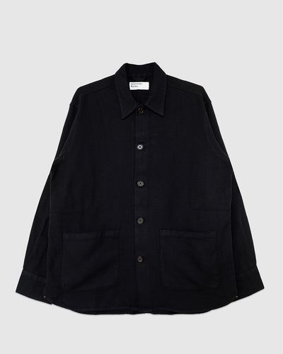 Travail Overshirt Kendal Cotton Black