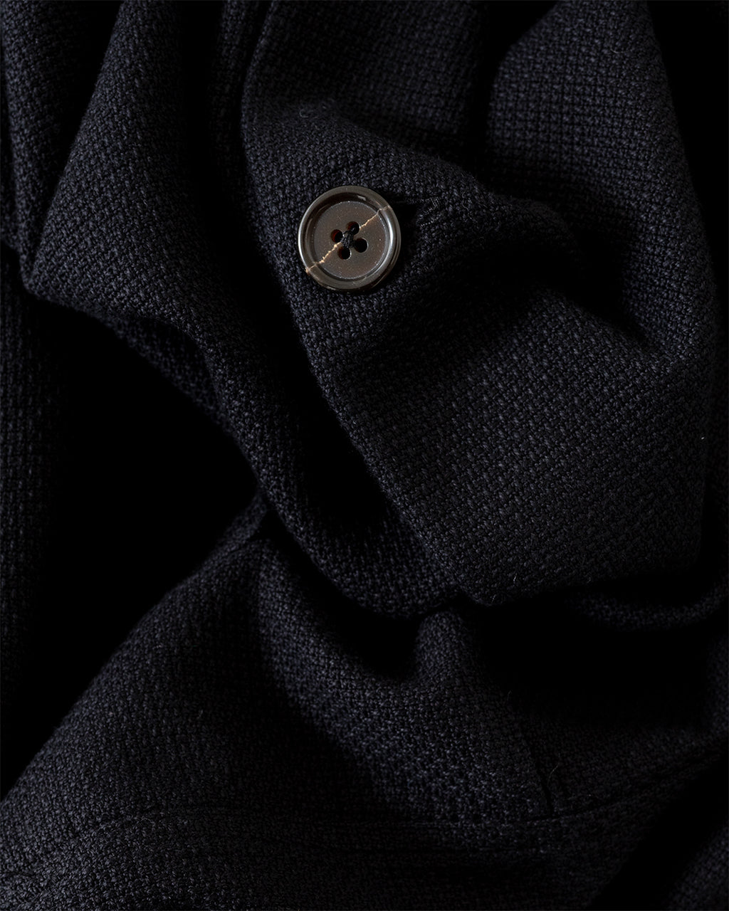Travail Overshirt Kendal Cotton Black