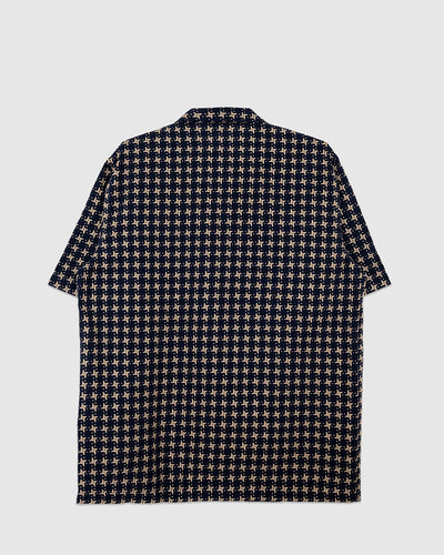 Road Shirt Rhodes 8 Cotton Navy/Sand