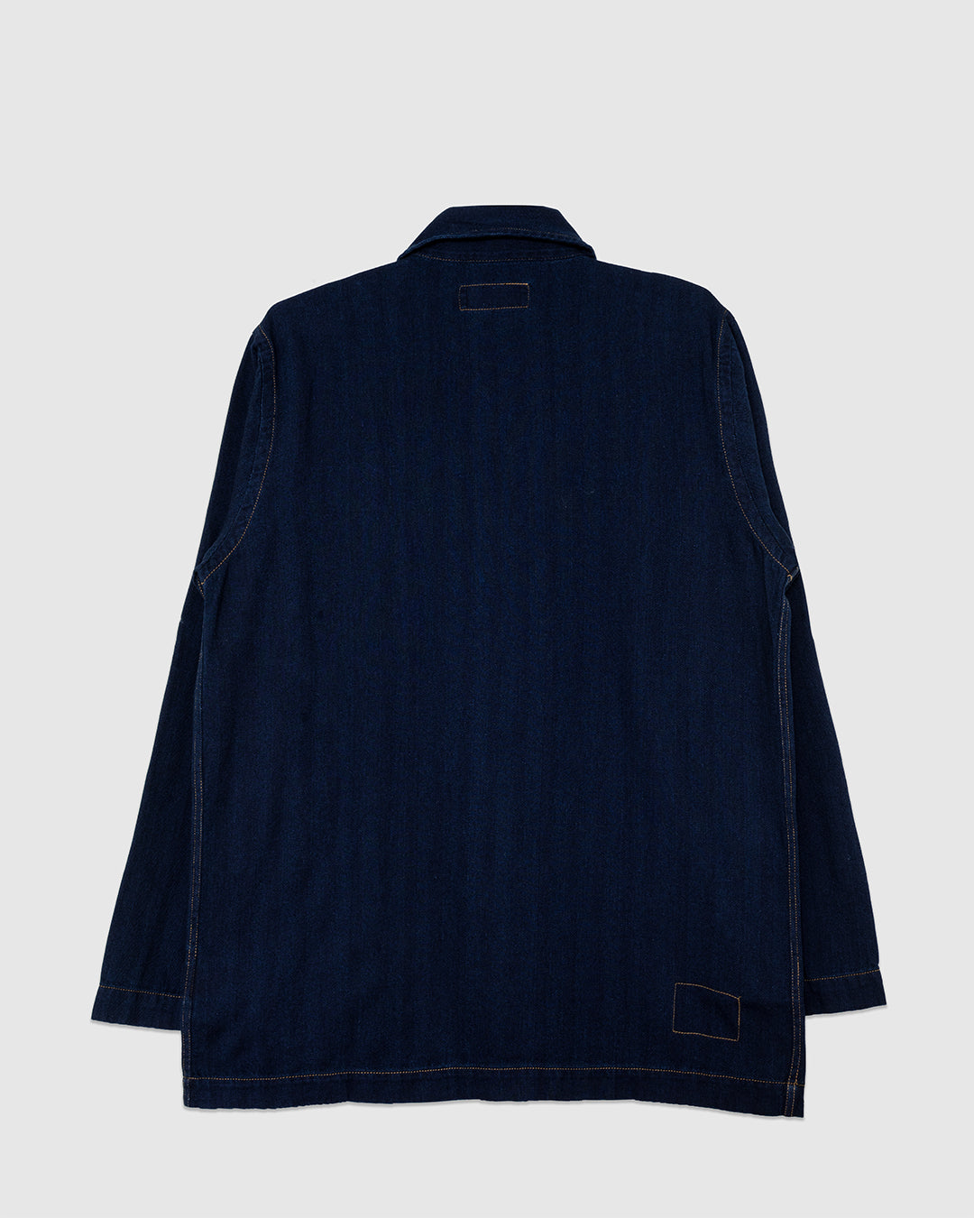 Bakers Overshirt Herringbone Indigo