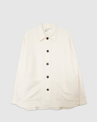 Travail Overshirt Kendal Cotton Ecru