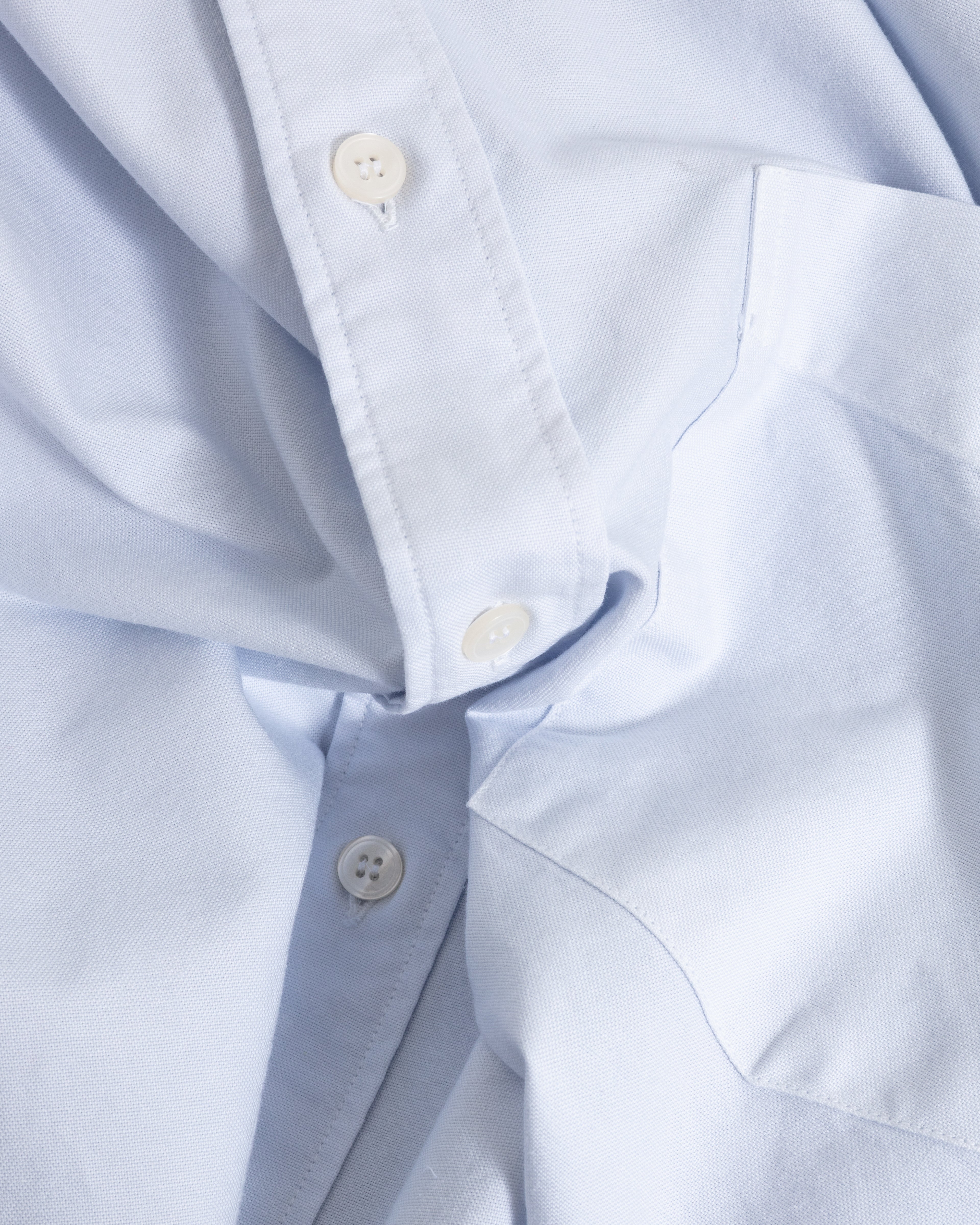 LS Baggy Shirt Washed Oxford Sky