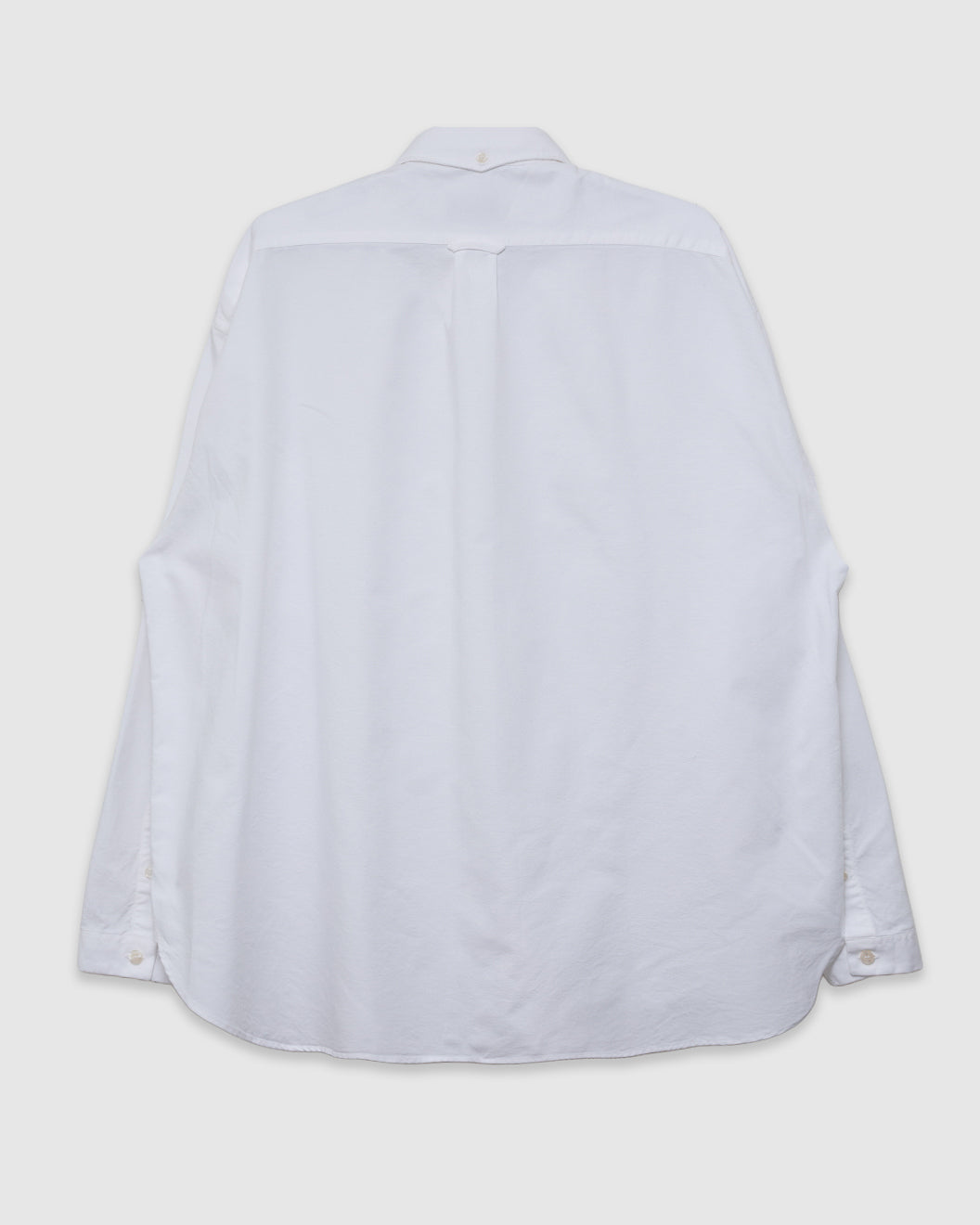 LS Baggy Shirt Washed Oxford White