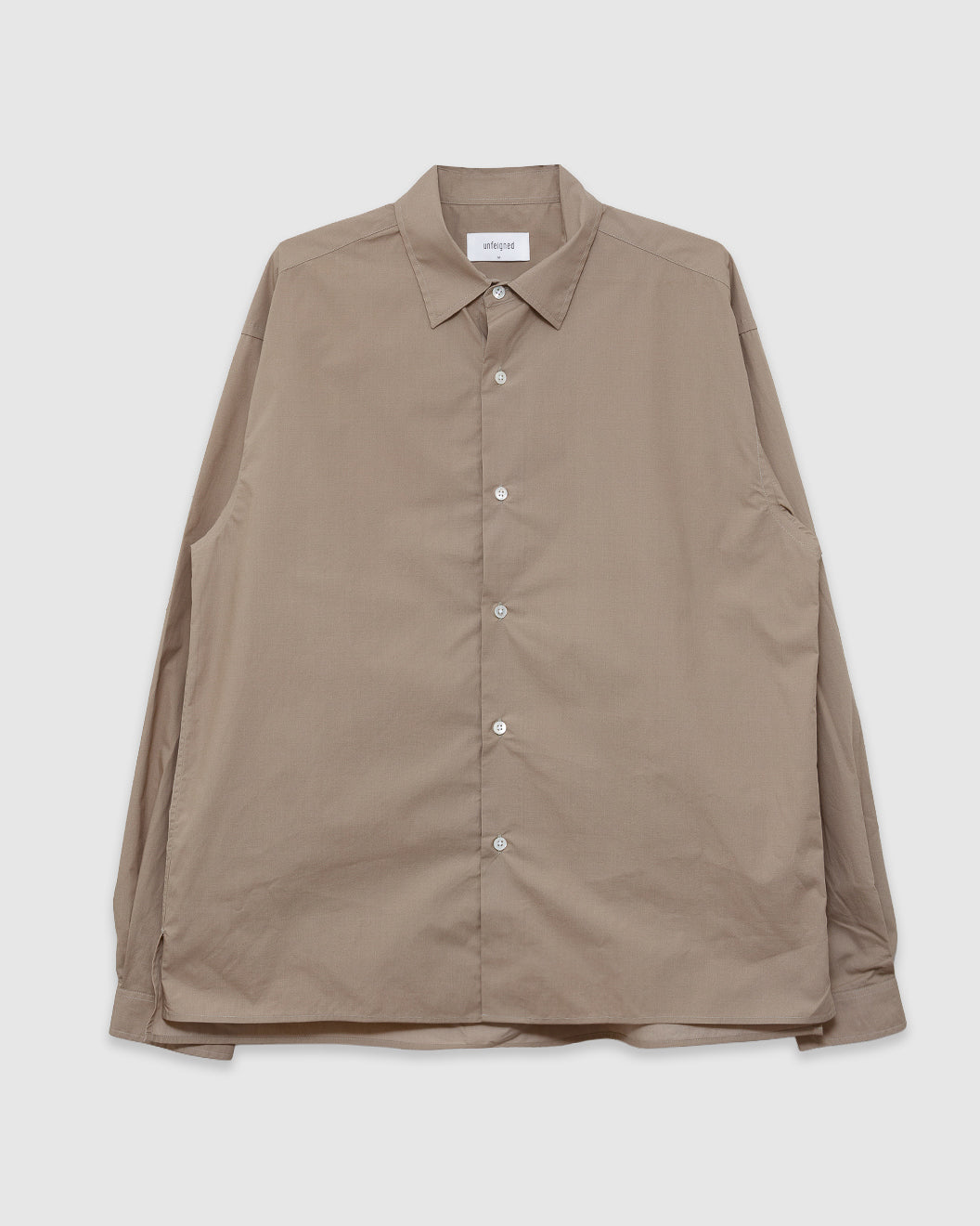 LS Relaxed Shirt Sand