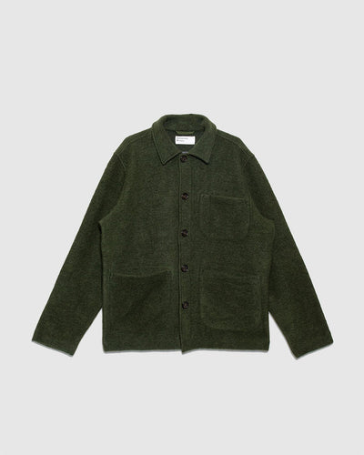 Field Jacket Wool Fleece - Olive