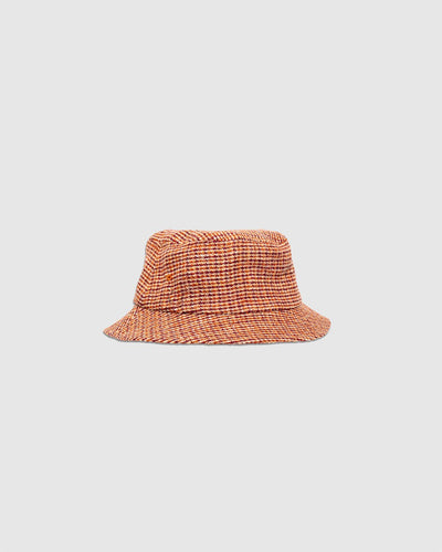 Lewis Hat Harris Tweed Weave - Rust