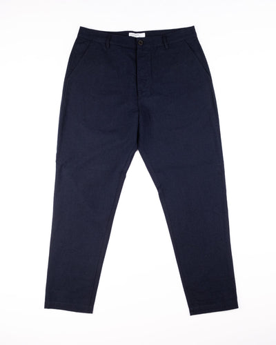 Military Chino Lord Cotton Linen - Navy