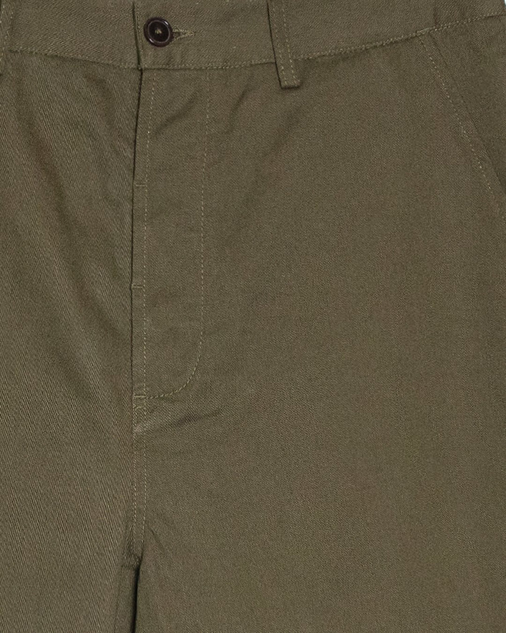 Military Chino Twill - Light Olive