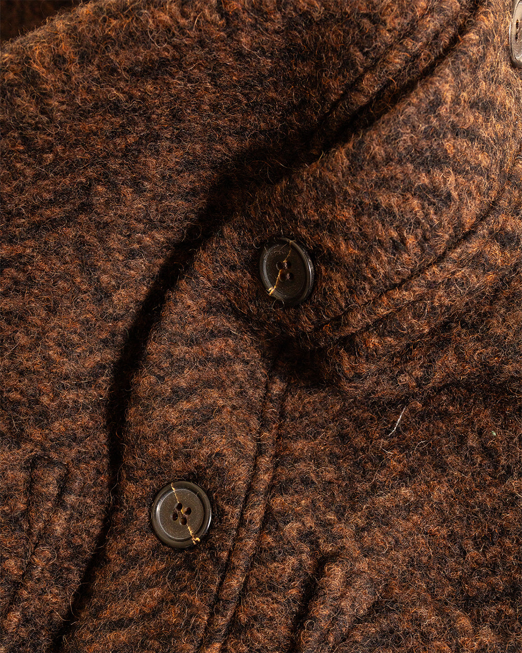 Advance Cardigan Raven Fleece Brown