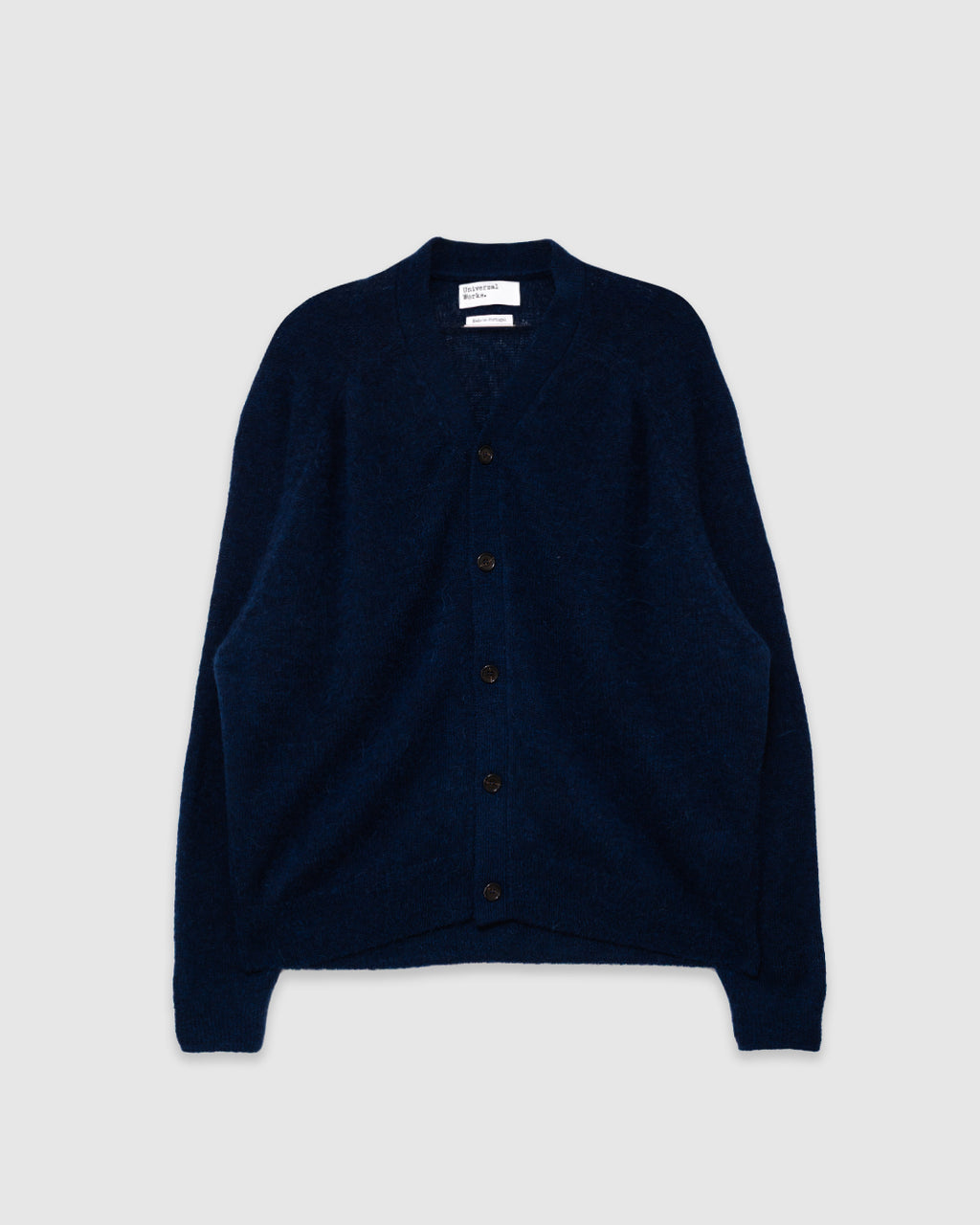 David Cardigan Alpaca Knit Navy