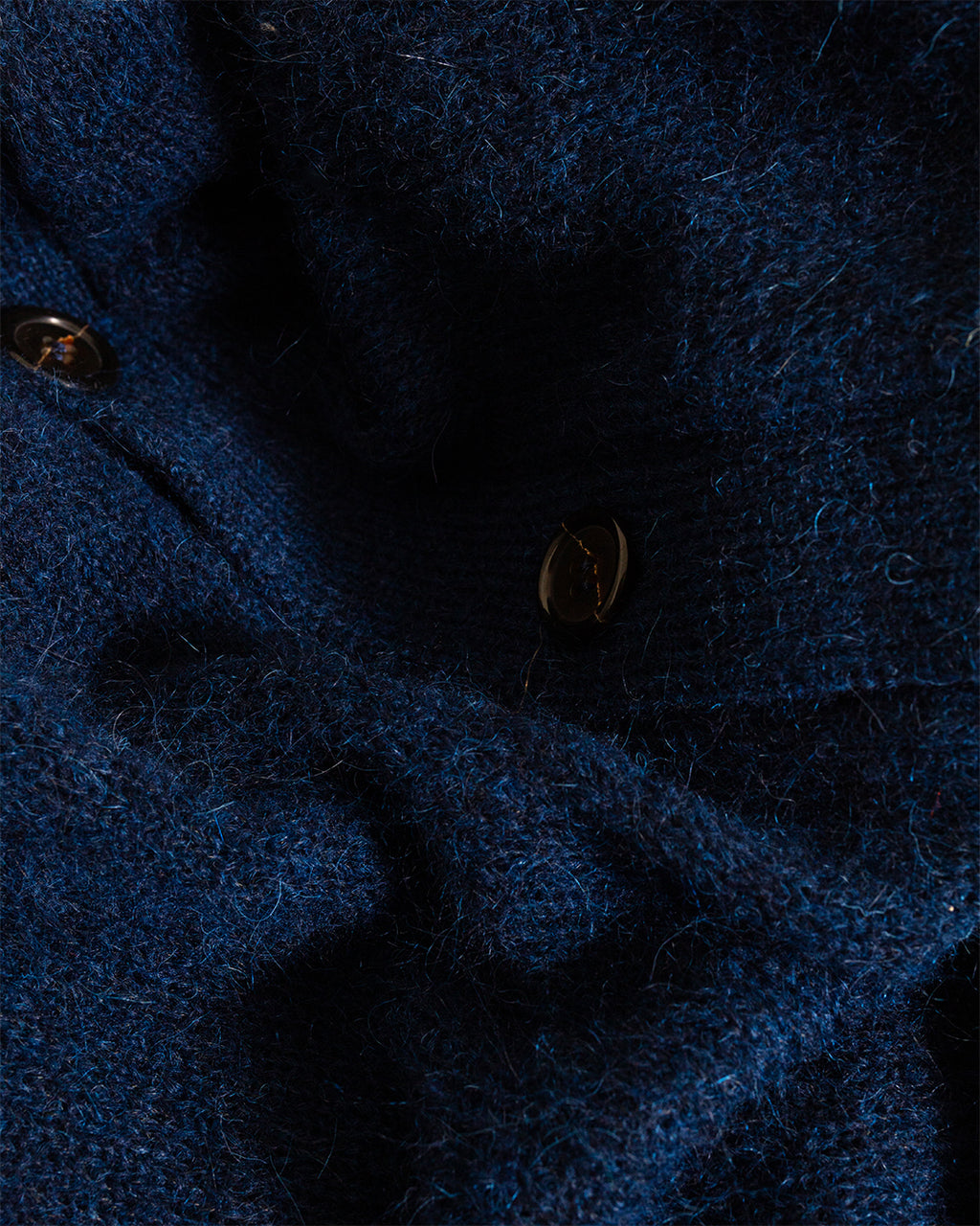 David Cardigan Alpaca Knit Navy