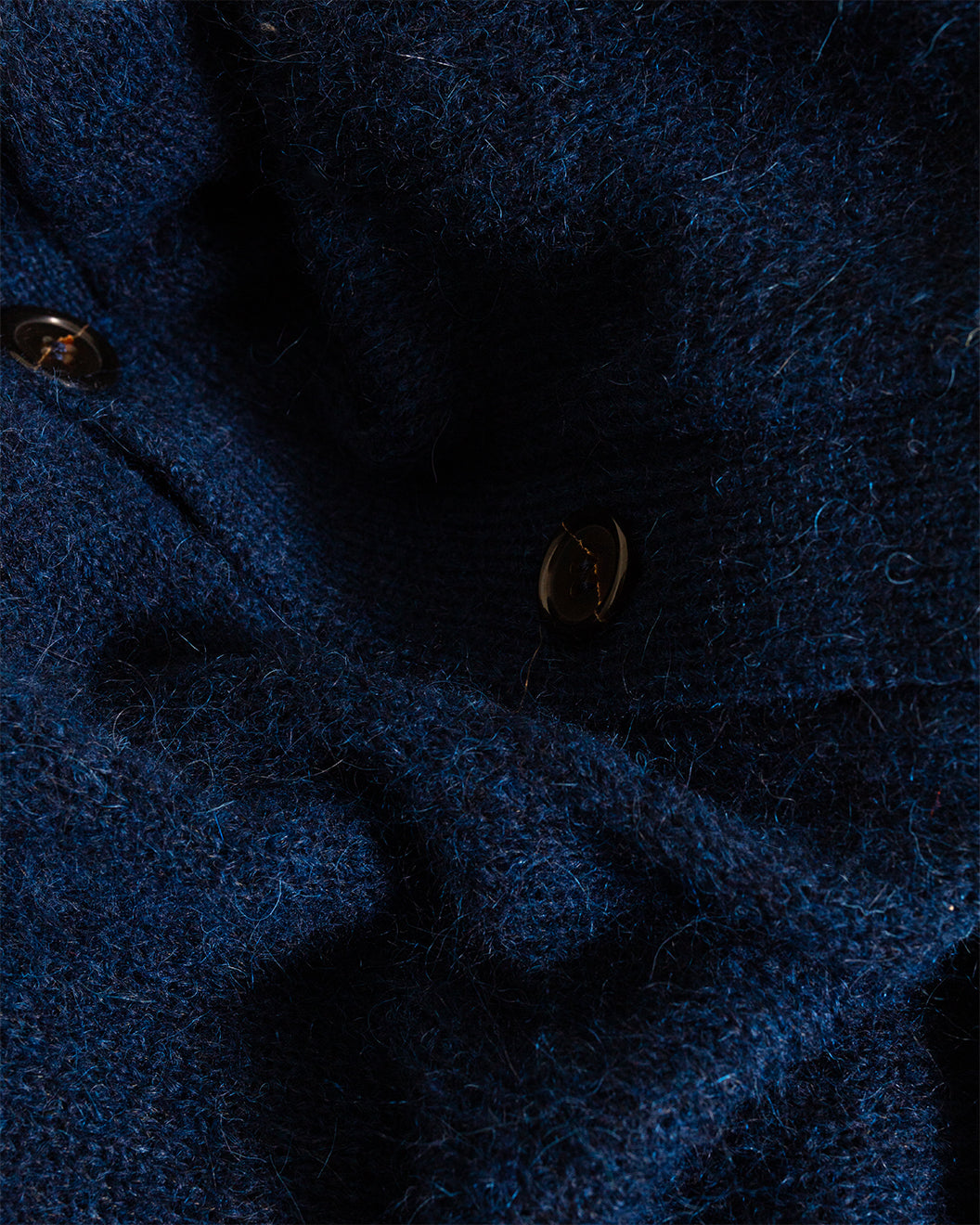 David Cardigan Alpaca Knit Navy