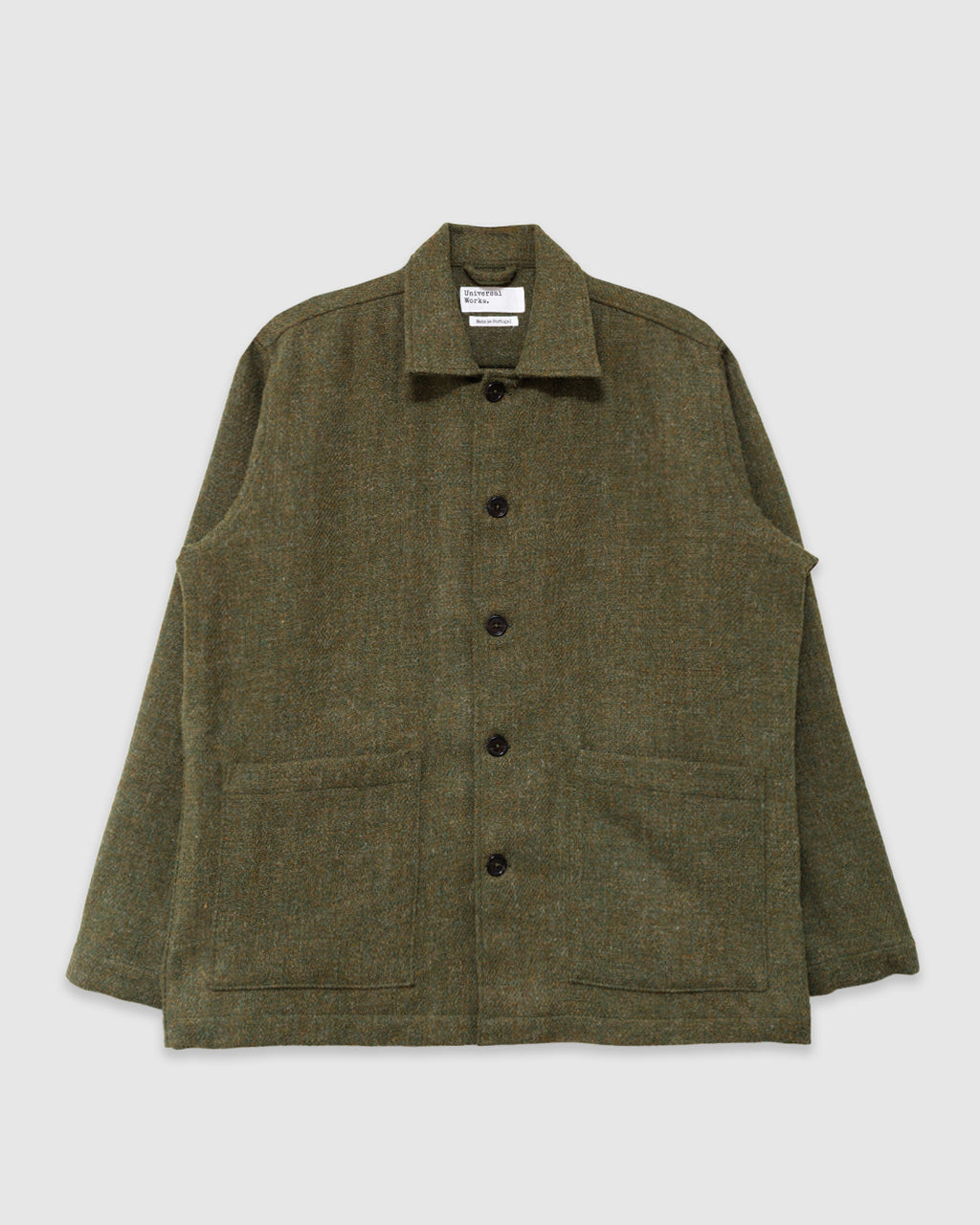 Easy Jacket Harris Tweed Olive