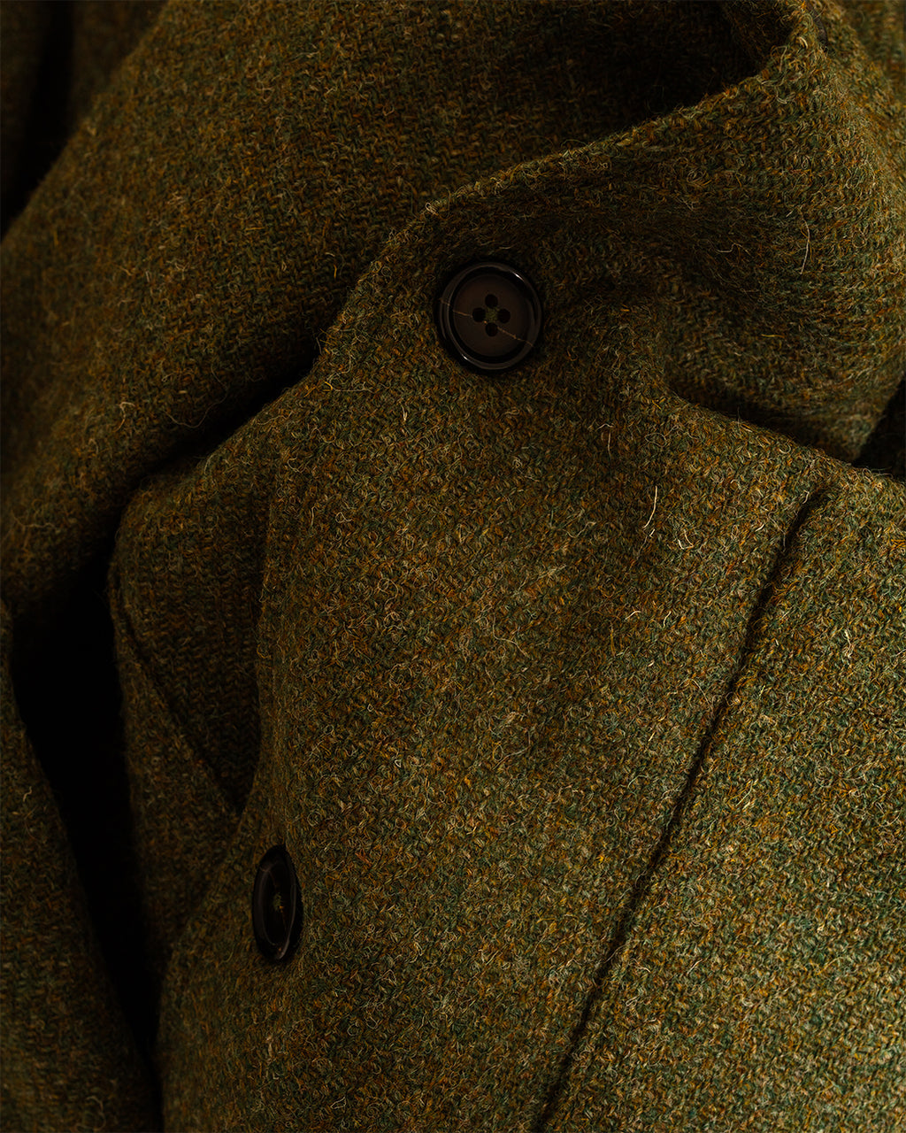 Easy Jacket Harris Tweed Olive