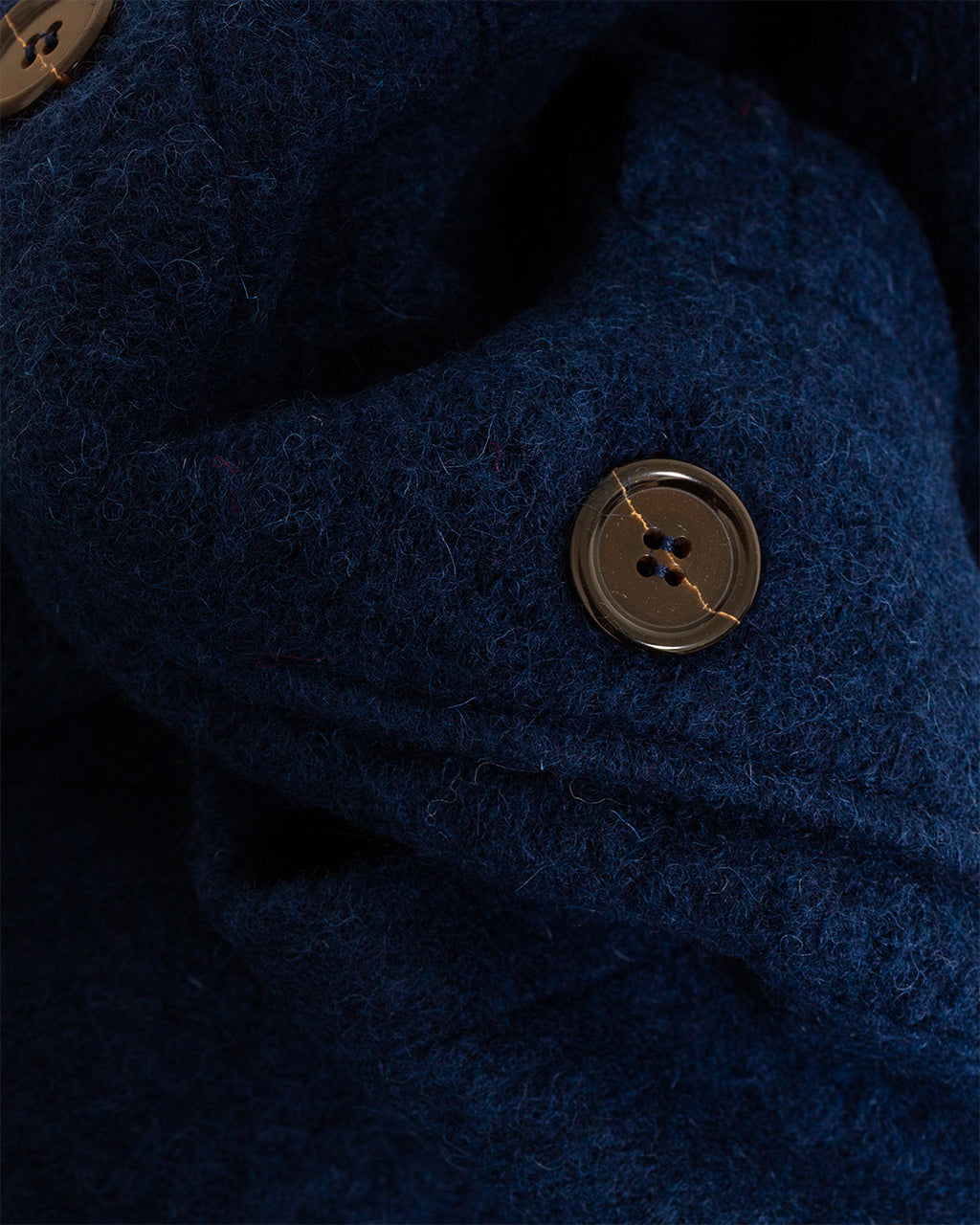 Field Jacket Wool Fleece Indigo