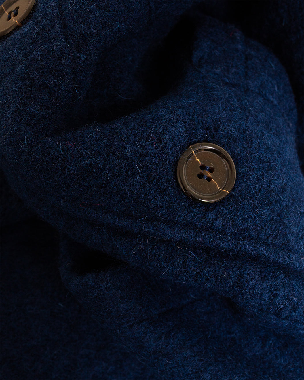 Field Jacket Wool Fleece Indigo
